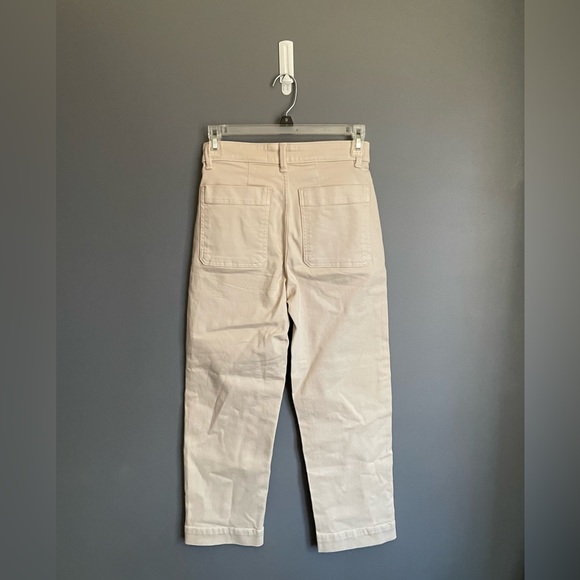 Everlane The Straight Leg Crop Jeans in Stone Size 00 - Picture 3 of 5